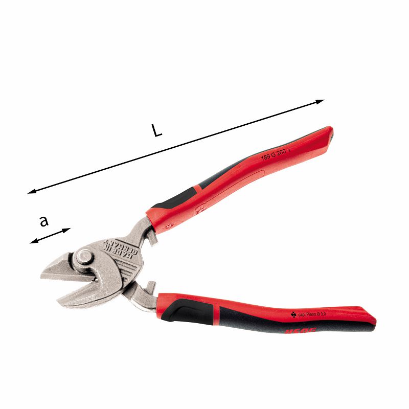 189 AG - High-performance pliers with off-center fulcrum - Usag 189 AG - High-performance pliers with off-center fulcrum - Usag
